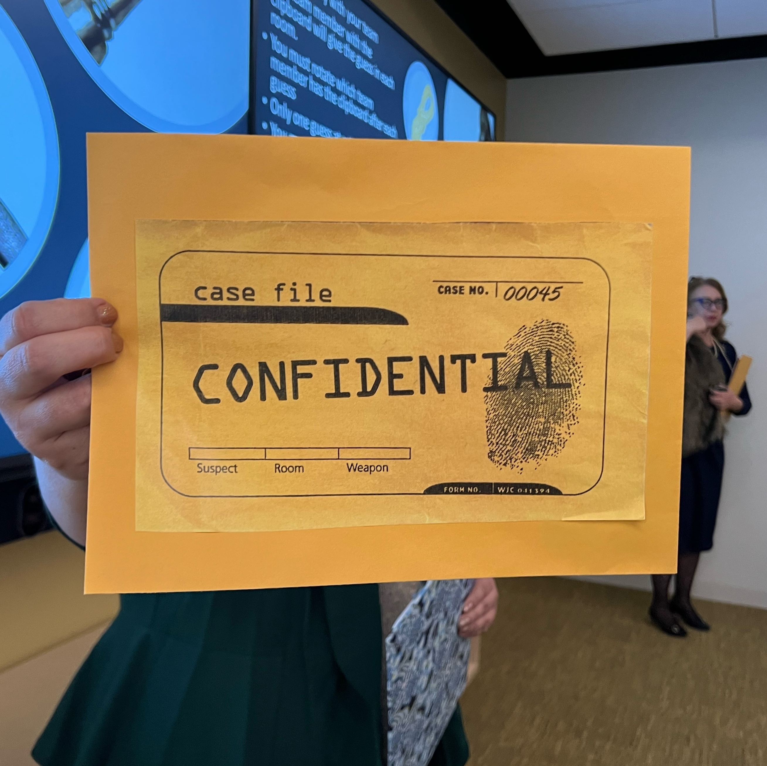 Team Building Clue Confidential
